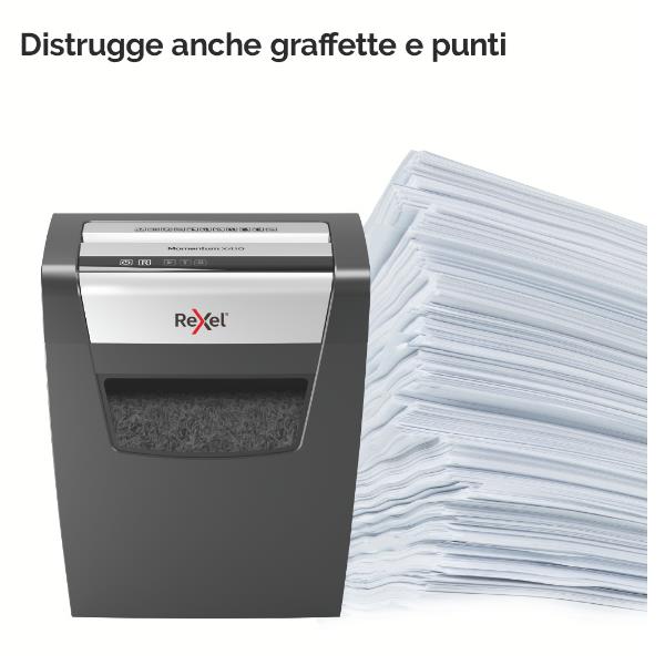 DISTRUGGIDOCUMENTI REXEL- Momentum X410