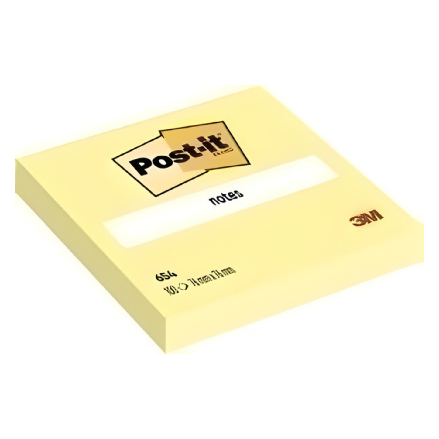 POST-IT GIALLO 100 FOGLI 76x76 - CONF. 12 PZ