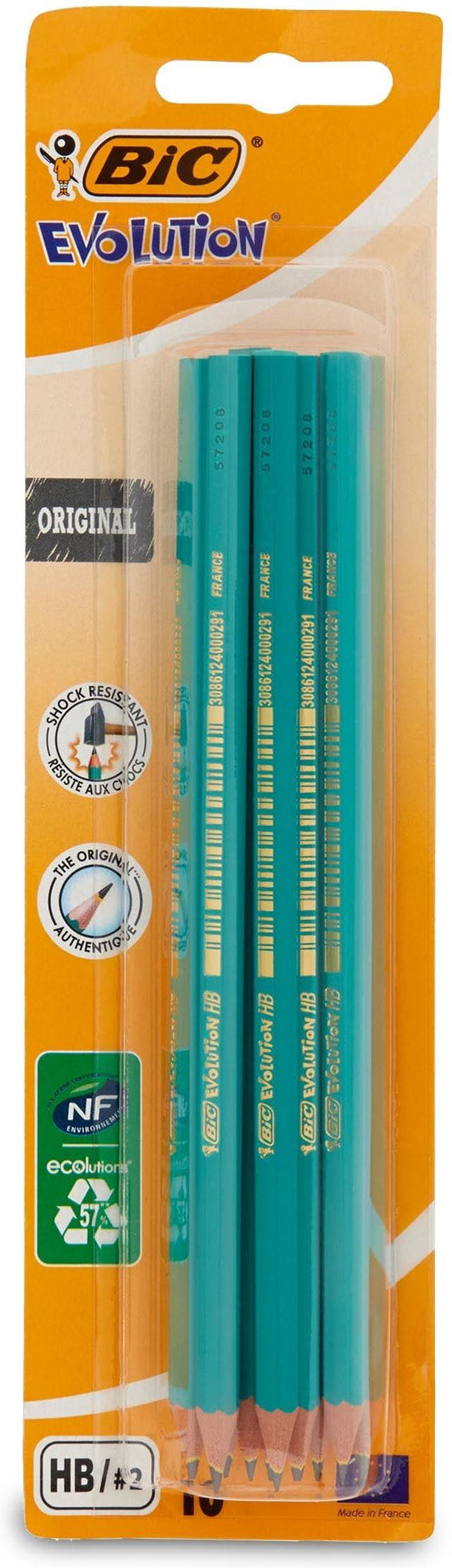 Bic Evolution HB / #2 10 pz