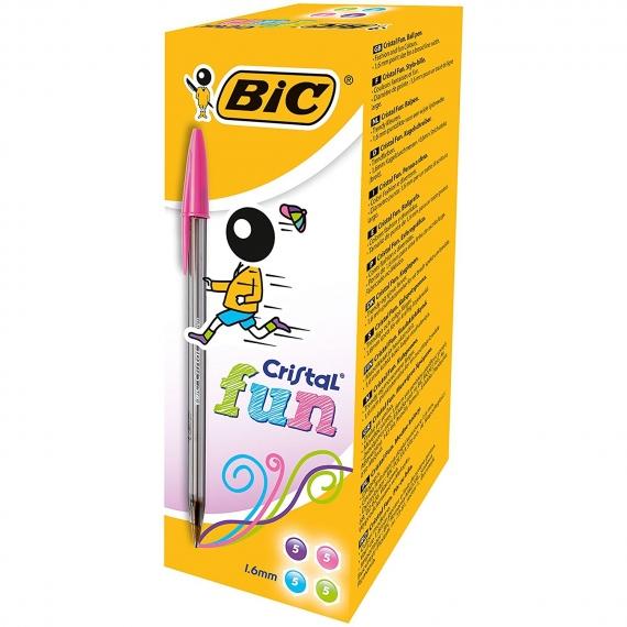 BIC CRISTAL FUN 4 COLORI - CONF. 20 PZ