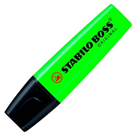 STABILO BOSS VERDE FLUORESCENTE