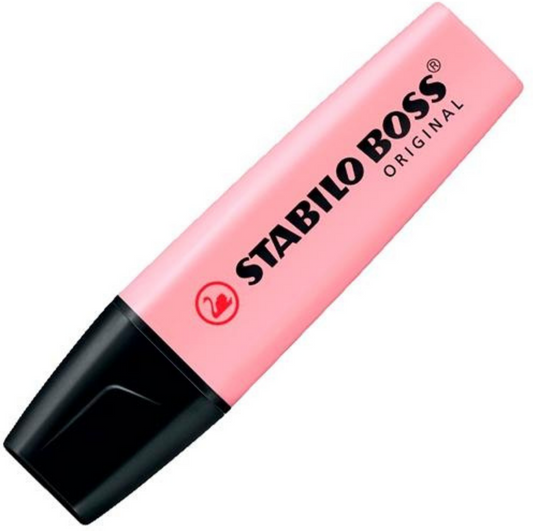 STABILO BOSS ORIGINAL PASTEL ROSA - 10PZ
